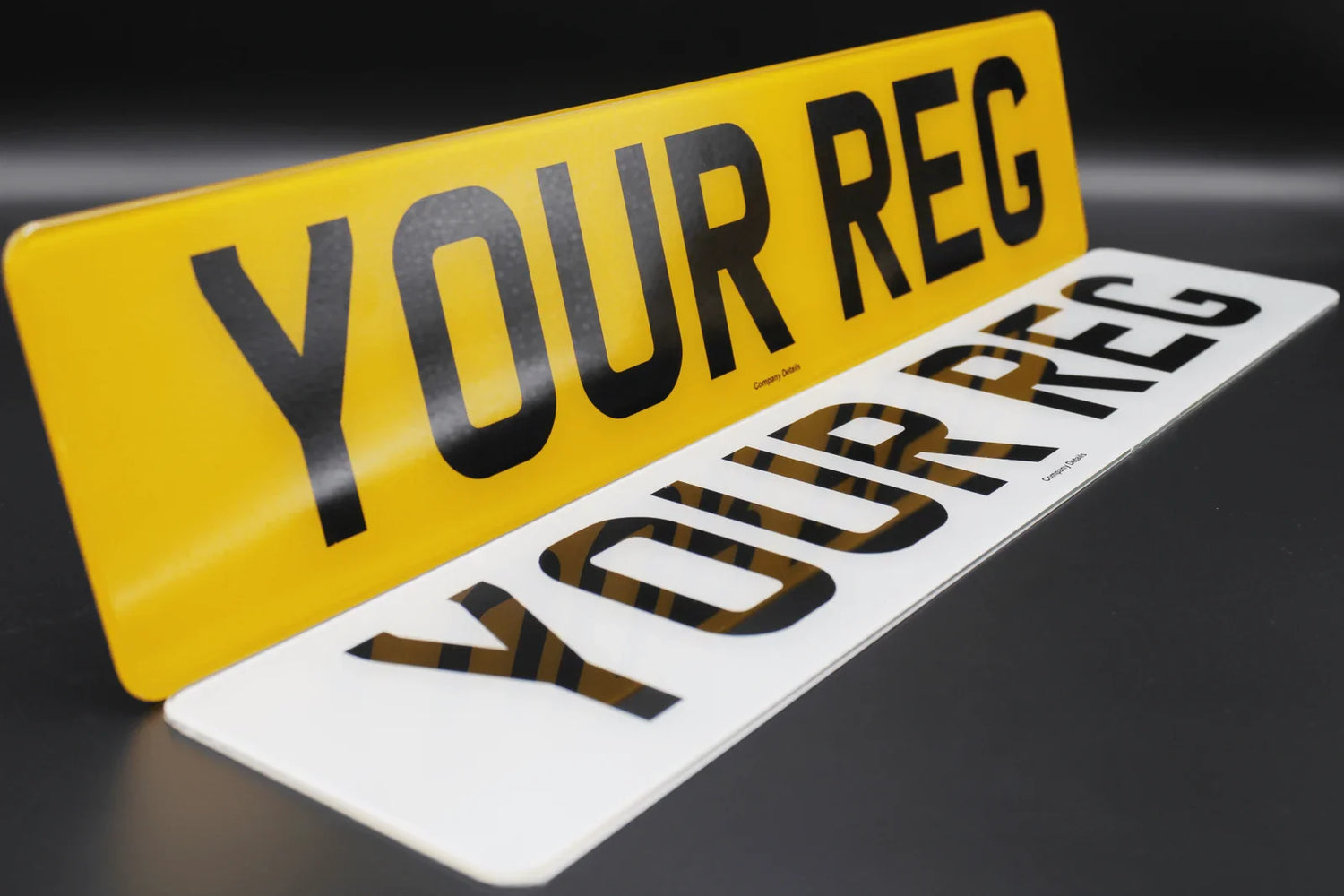 Standard Reg Plates